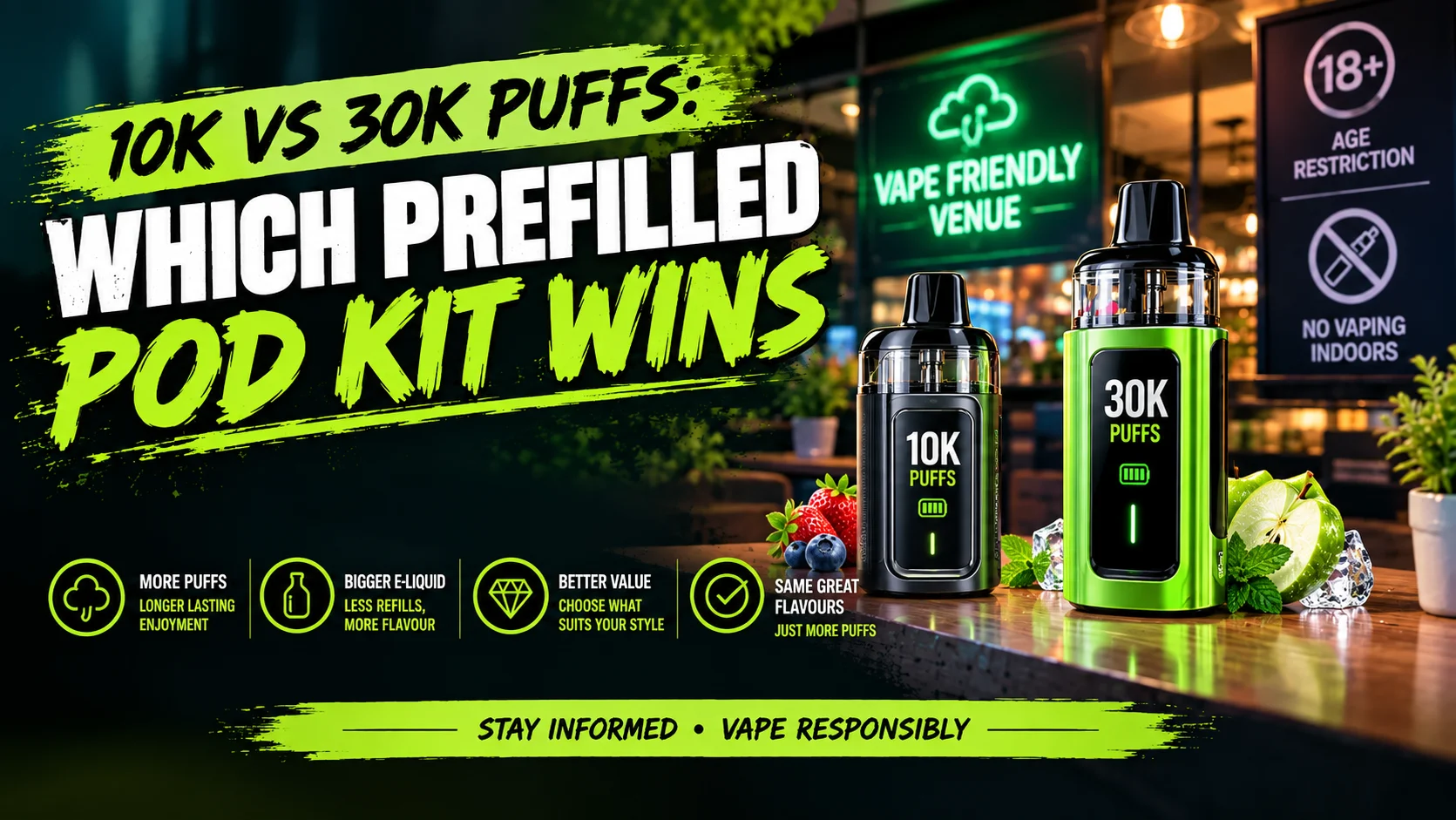 10K vs 30K Puffs Which Prefilled Pod Kit Wins