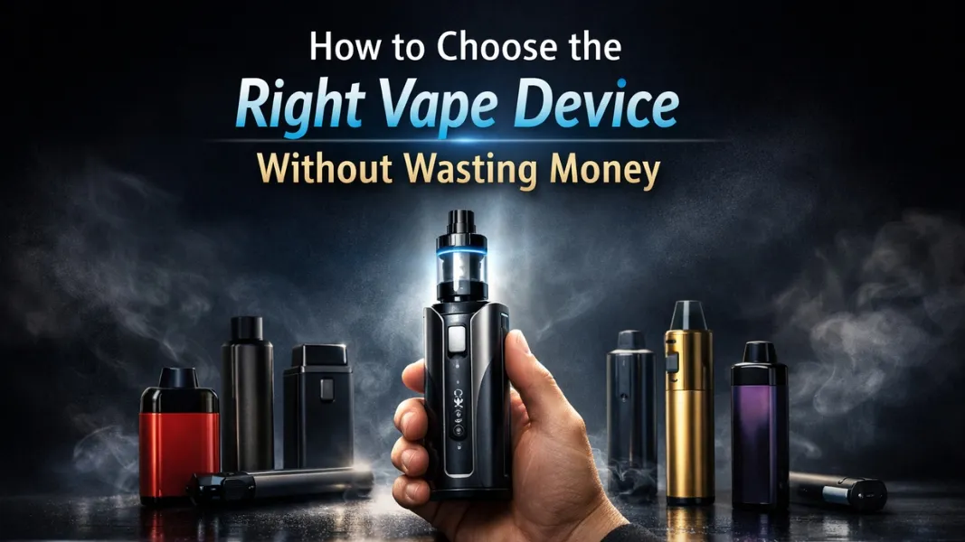 How to Choose the Right Vape Device Without Wasting Money