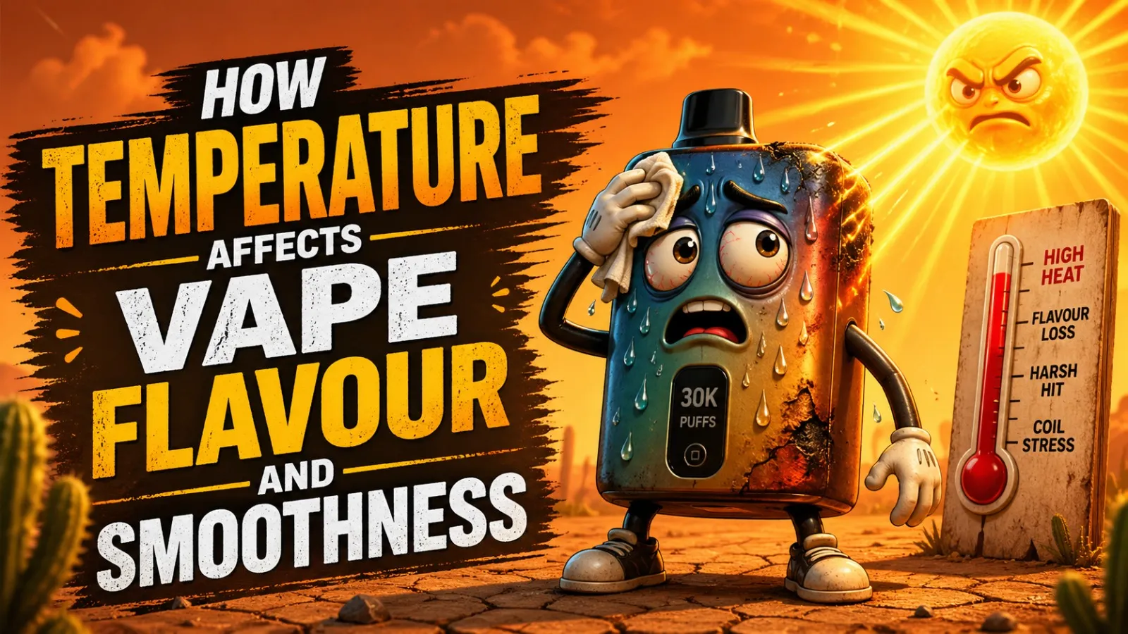 How Temperature Affects Vape Flavour and Smoothness