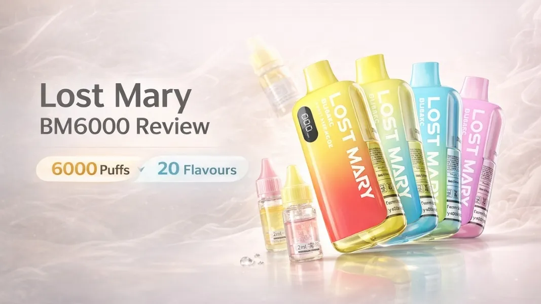 Lost Mary BM6000 – Refillable Vape with 20 Flavours