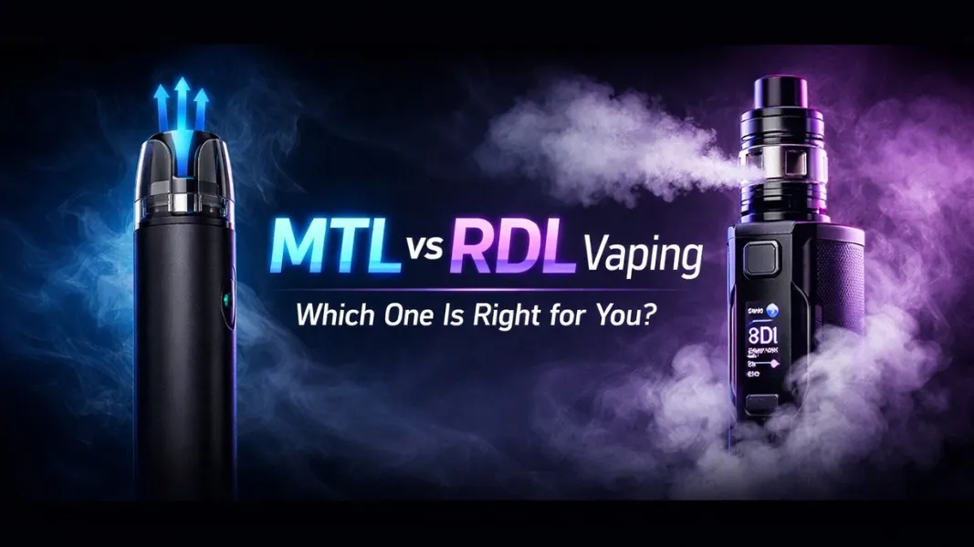MTL vs RDL Vaping: Which One Is Right for You?