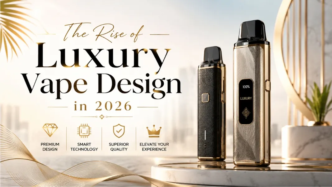 The Rise of Luxury Vape Design in 2026