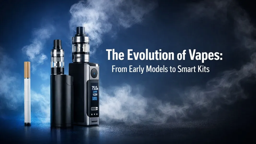 The Evolution of Vapes: From Early E-Cigs to Smart Vape Kits
