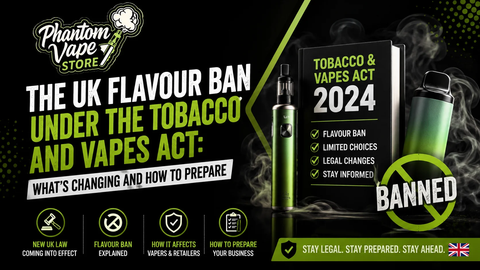 The UK Flavour Ban Under the Tobacco and Vapes Act
