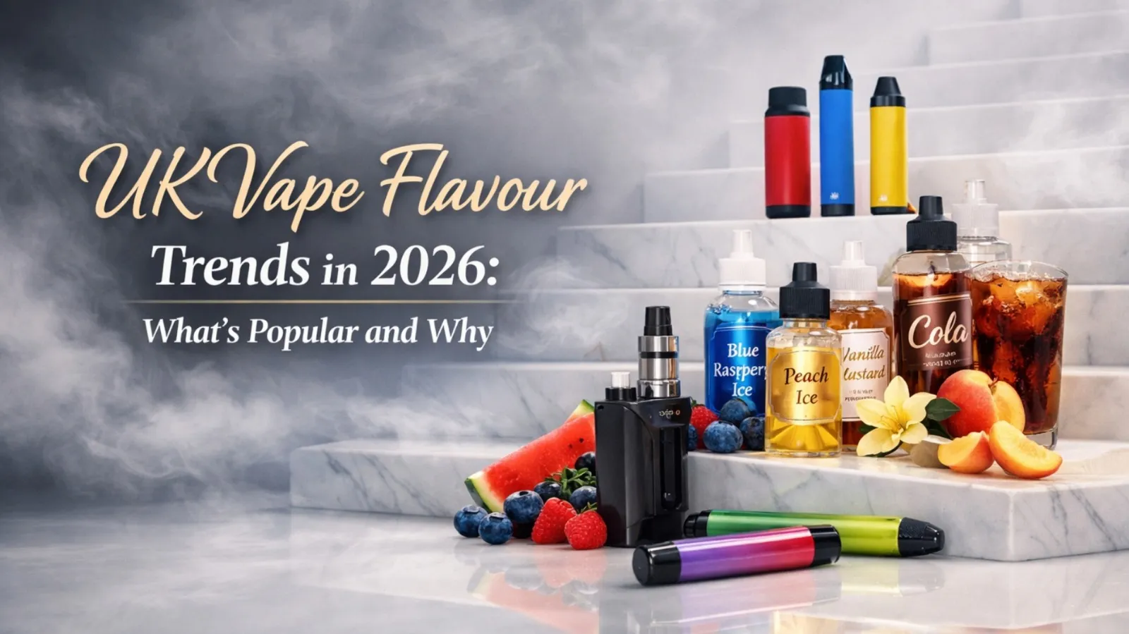 UK Vape Flavour Trends in 2026: What’s Popular and Why
