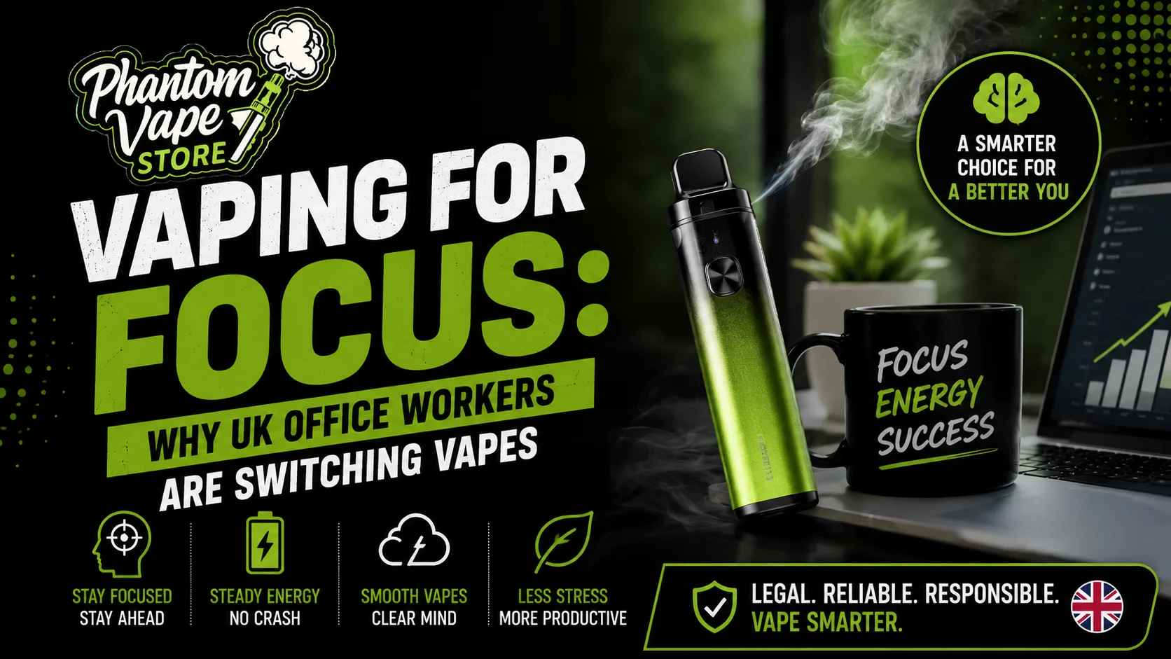 Vaping for Focus Why UK Office Workers Are Switching Vapes