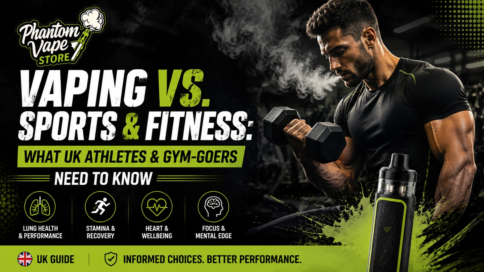 Vaping vs Sports and Fitness What UK Athletes and Gym Goers Need to Know