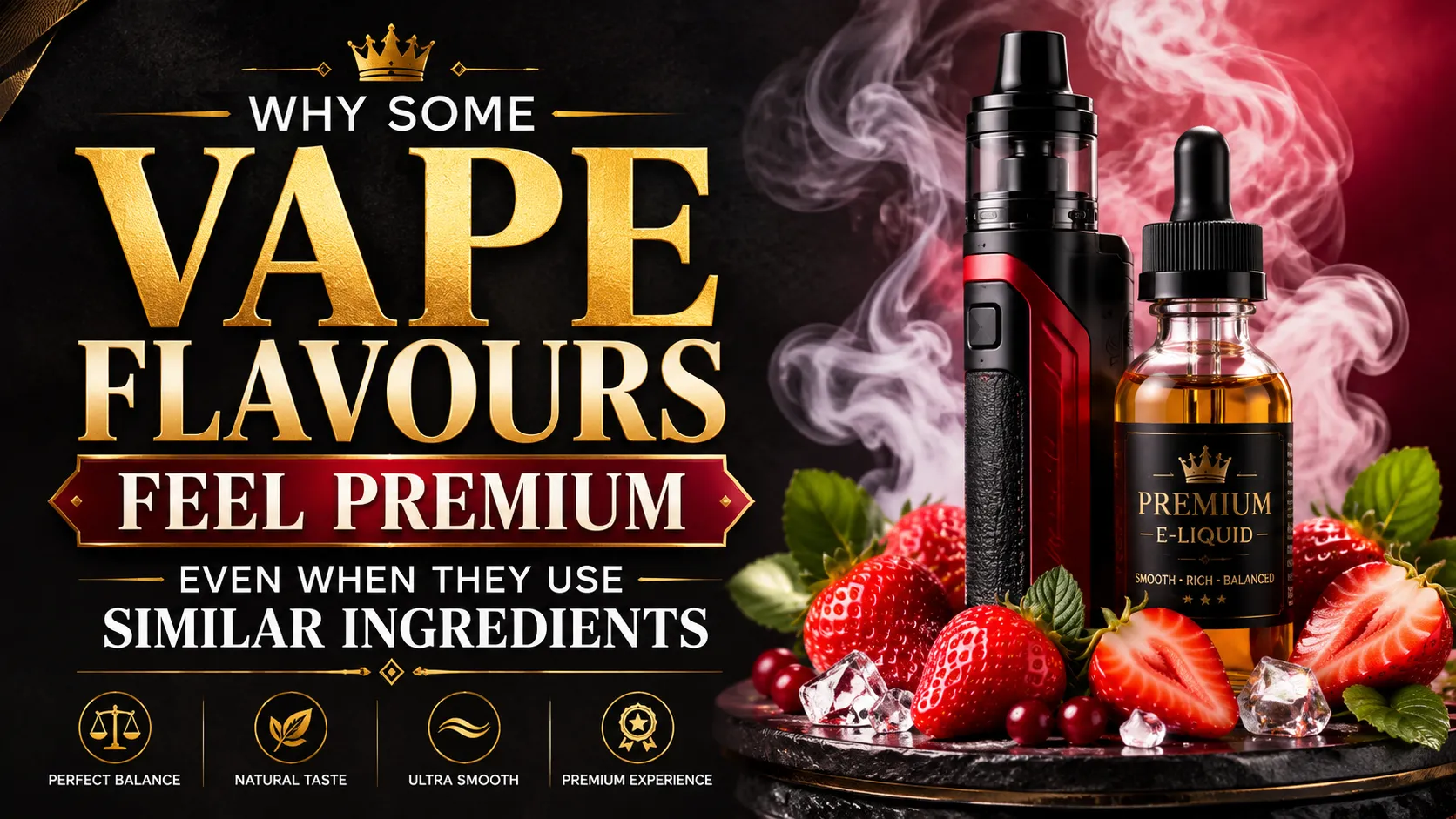 What Makes A Vape Flavour Feel Premium? The Real Reasons