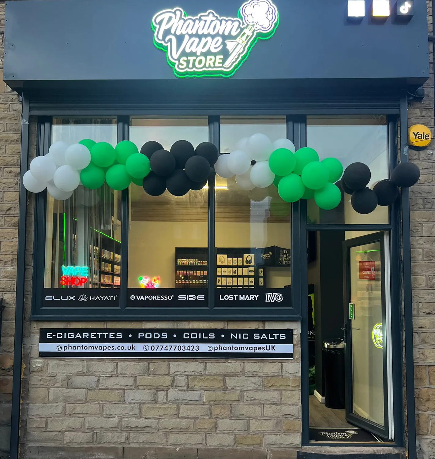 Phantom Vape Store Dewsbury