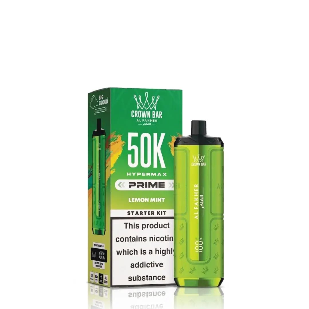 Al Fakher 50K Hypermax Prime Prefilled Vape Kit - Coming Soon