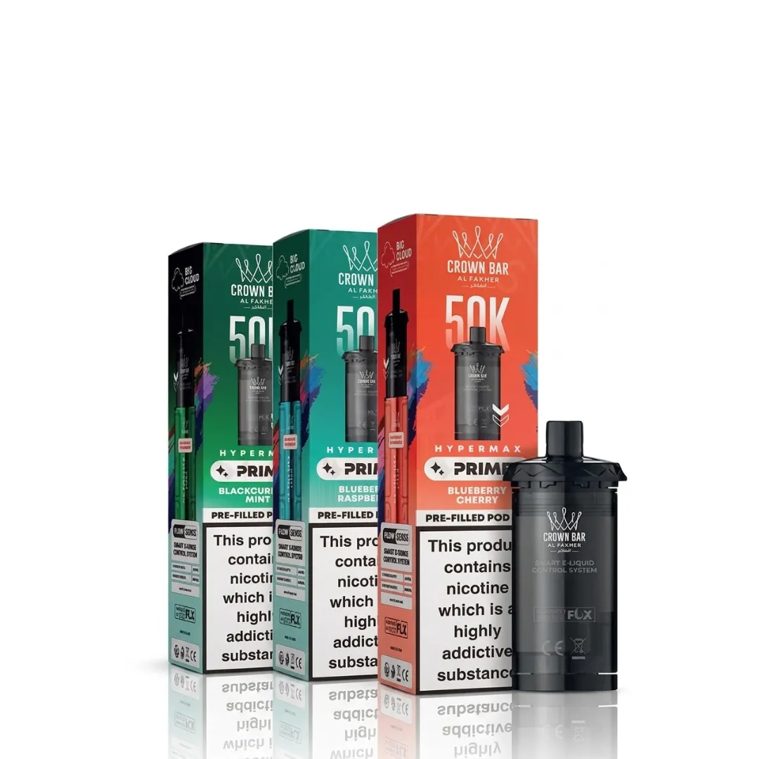 Al Fakher 50K Hypermax Prime Prefilled Pods - Coming Soon
