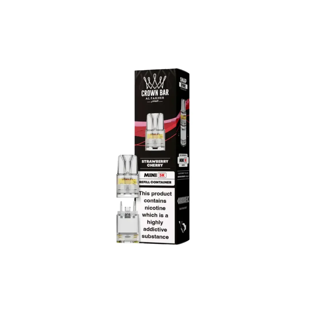Al Fakher Crown Bar Mini 3K Prefilled Pods