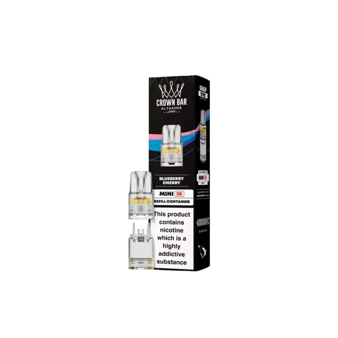 Al Fakher Crown Bar Mini 3K Prefilled Pods