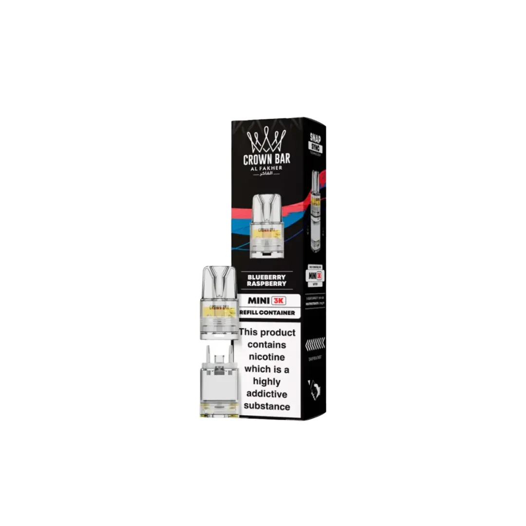 Al Fakher Crown Bar Mini 3K Prefilled Pods