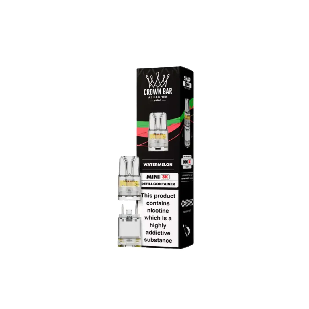 Al Fakher Crown Bar Mini 3K Prefilled Pods