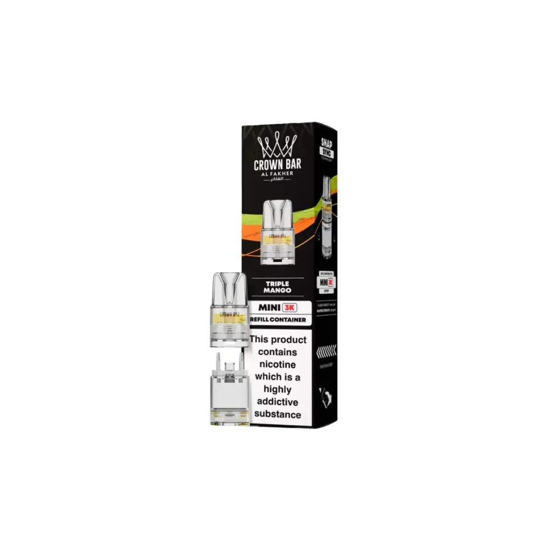 Al Fakher Crown Bar Mini 3K Prefilled Pods