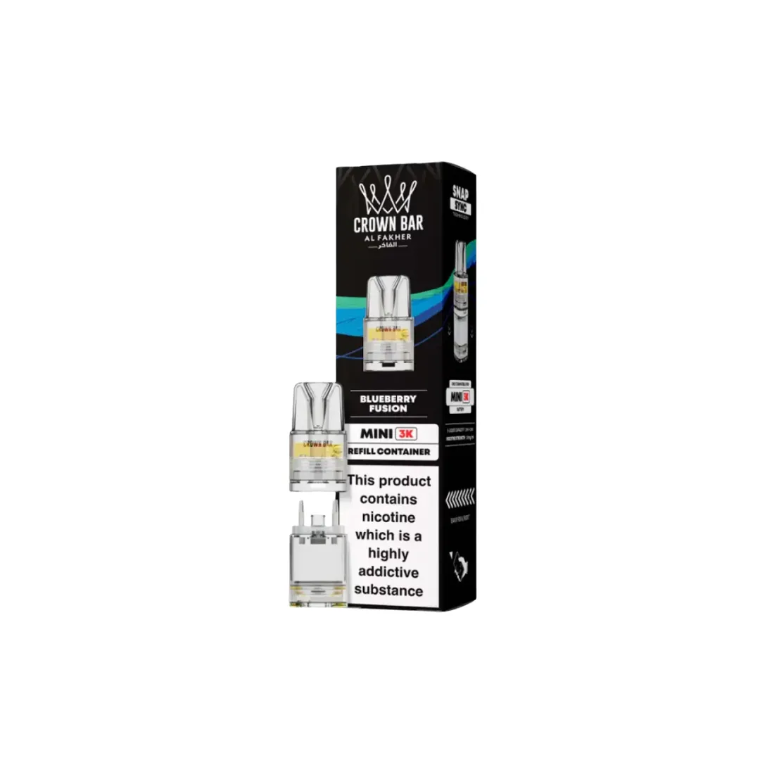 Al Fakher Crown Bar Mini 3K Prefilled Pods