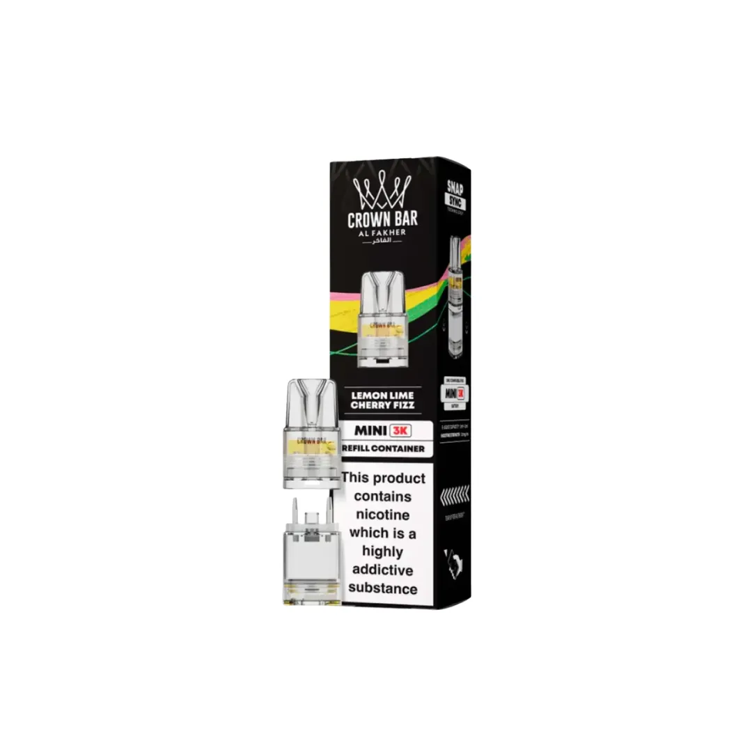 Al Fakher Crown Bar Mini 3K Prefilled Pods
