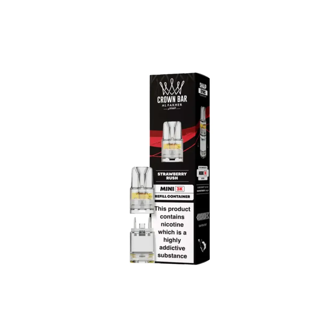 Al Fakher Crown Bar Mini 3K Prefilled Pods