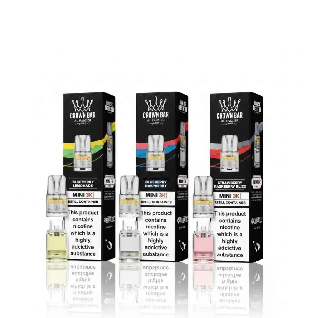 Al Fakher Crown Bar Mini 3K Prefilled Pods
