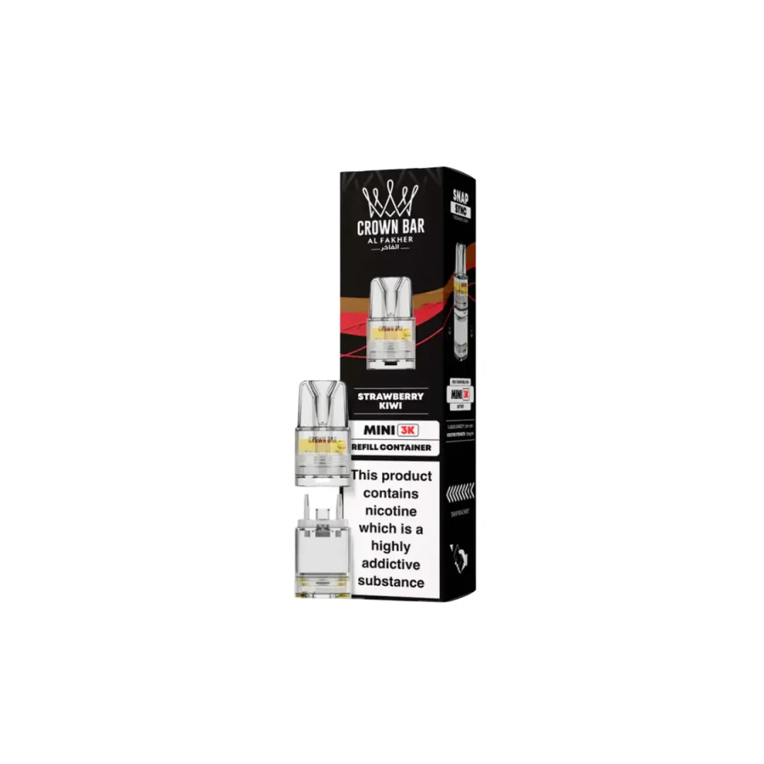 Al Fakher Crown Bar Mini 3K Prefilled Pods