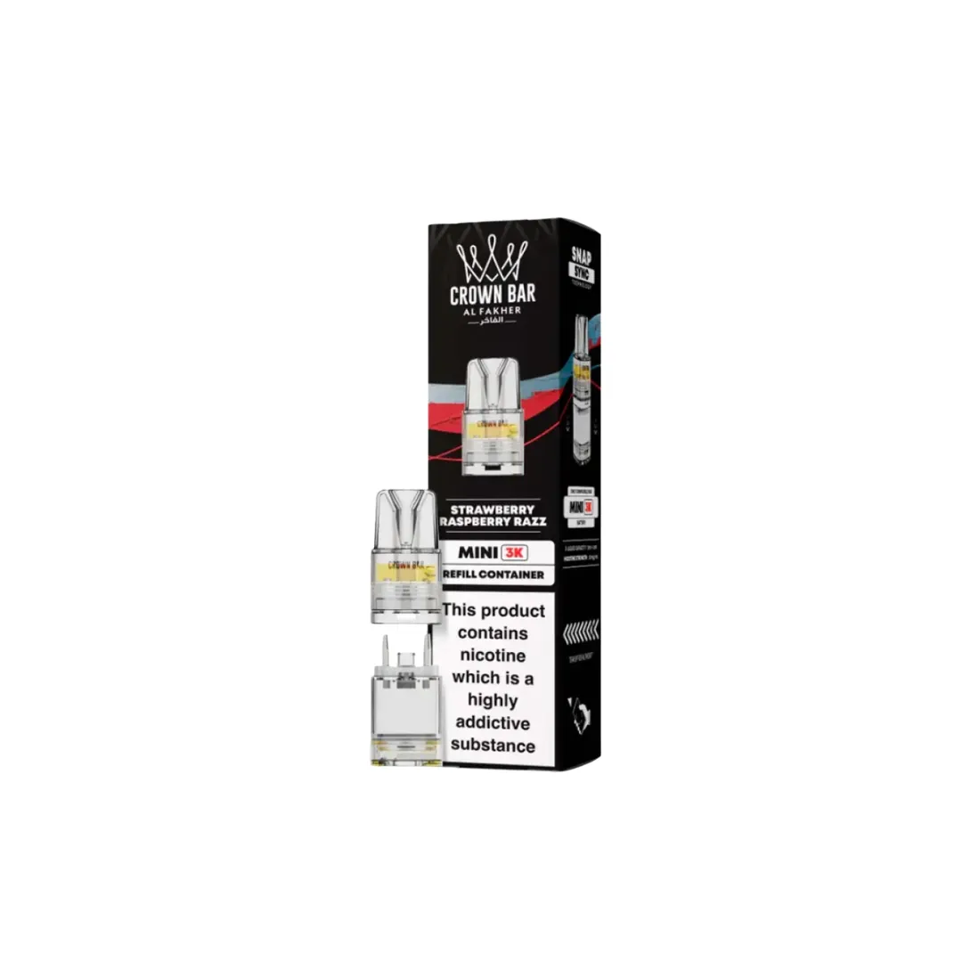 Al Fakher Crown Bar Mini 3K Prefilled Pods