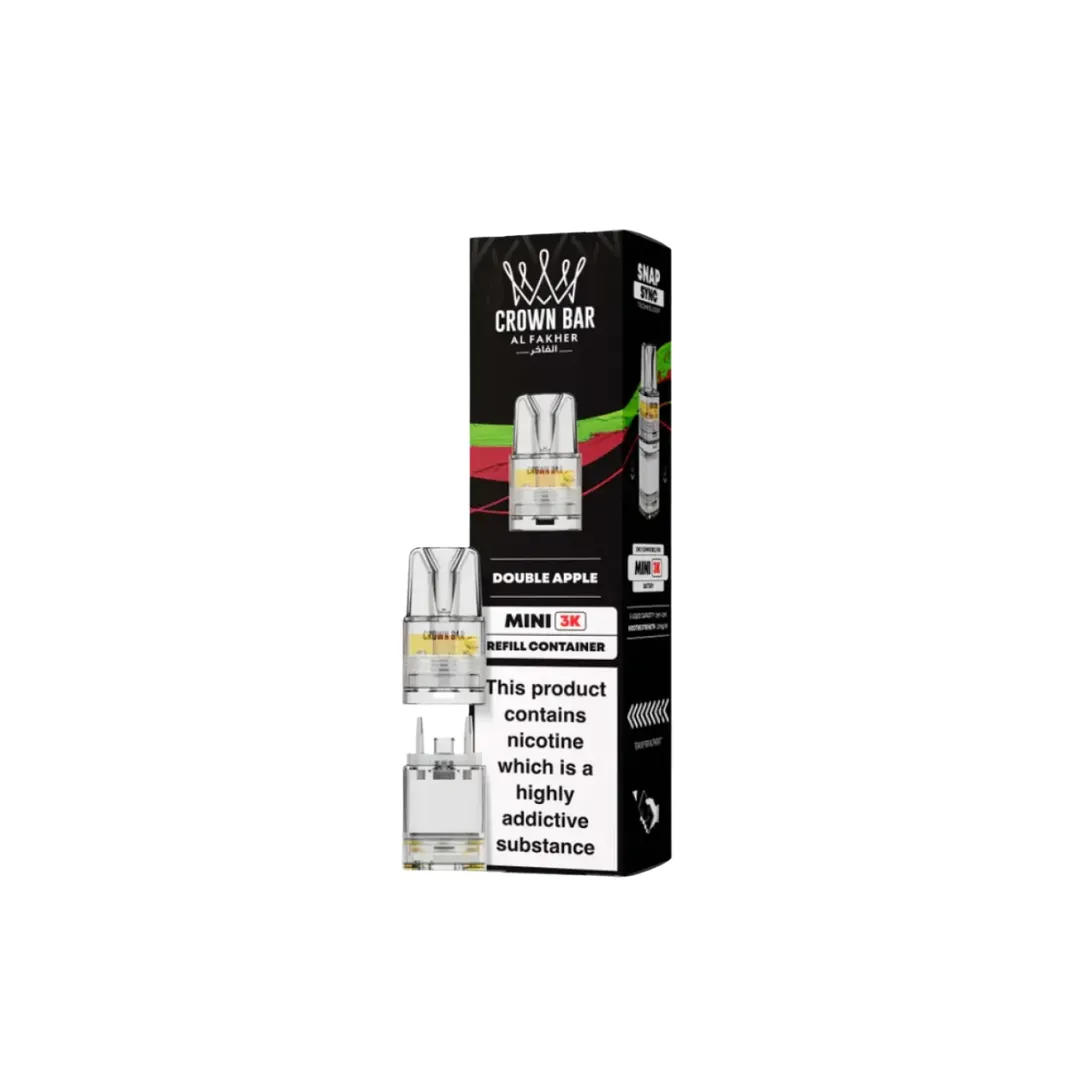 Al Fakher Crown Bar Mini 3K Prefilled Pods