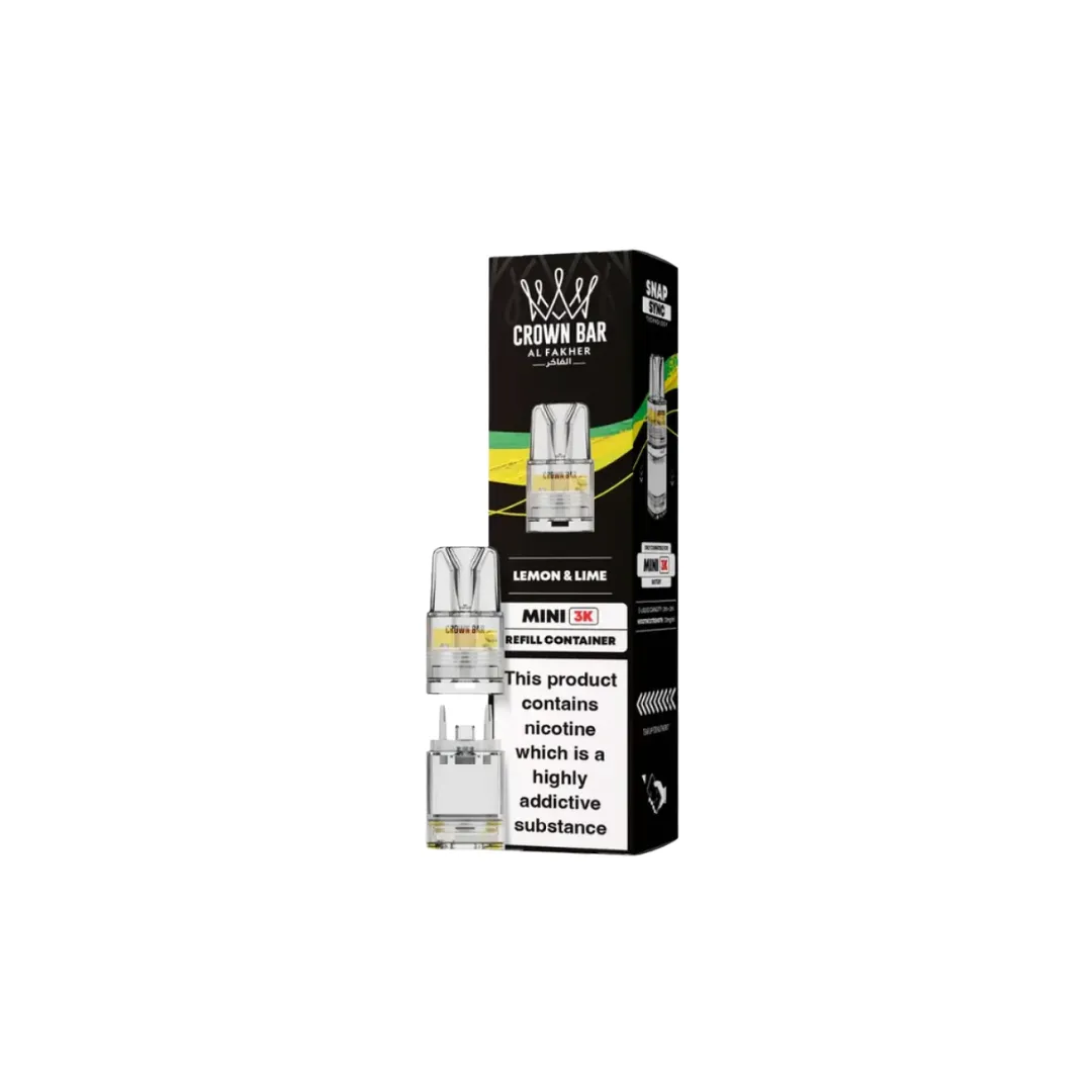 Al Fakher Crown Bar Mini 3K Prefilled Pods