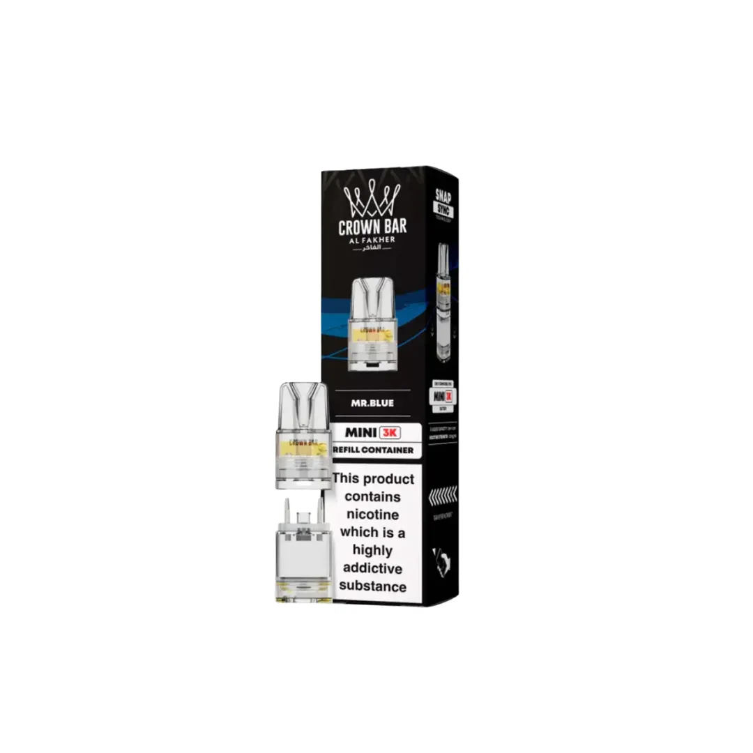 Al Fakher Crown Bar Mini 3K Prefilled Pods