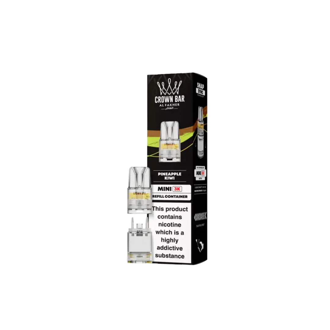 Al Fakher Crown Bar Mini 3K Prefilled Pods