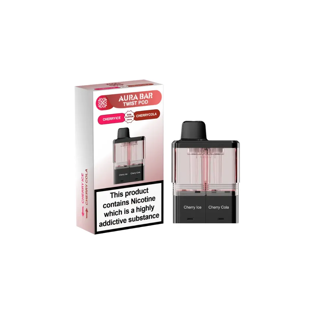 Aura Bar Twist 40K Puffs Prefilled Pods