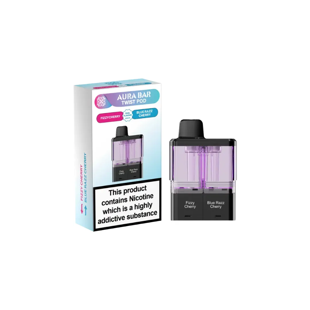 Aura Bar Twist 40K Puffs Prefilled Pods