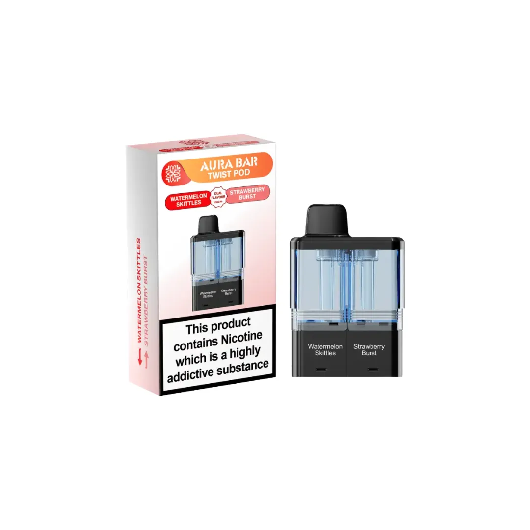 Aura Bar Twist 40K Puffs Prefilled Pods