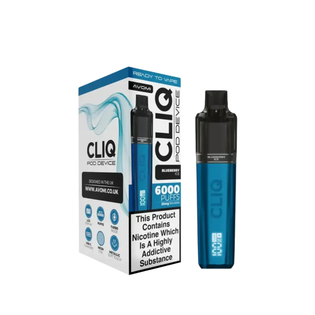 Avomi Cliq 6000 Puffs Prefilled Vape Kit