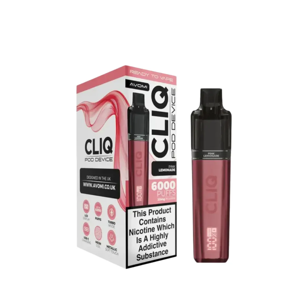 Avomi Cliq 6000 Puffs Prefilled Vape Kit