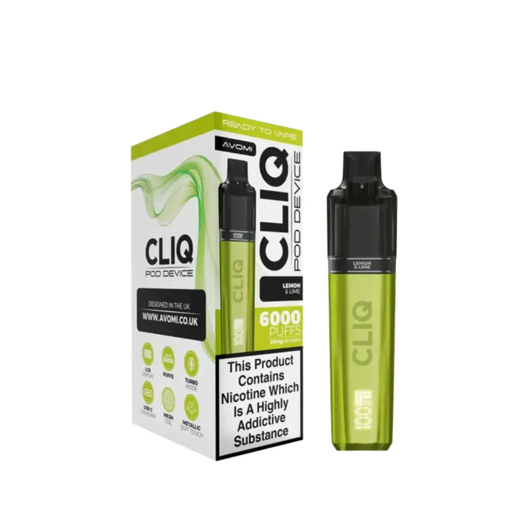 Avomi Cliq 6000 Puffs Prefilled Vape Kit