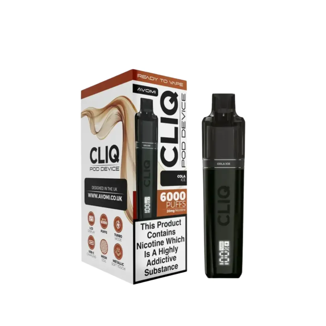 Avomi Cliq 6000 Puffs Prefilled Vape Kit