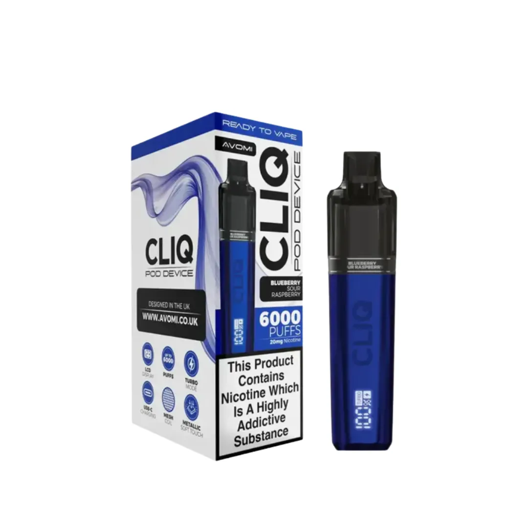 Avomi Cliq 6000 Puffs Prefilled Vape Kit