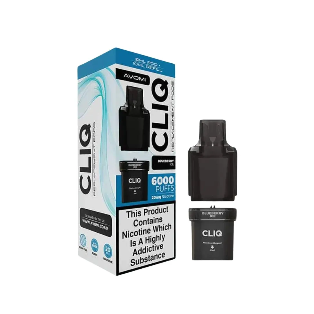 Avomi Cliq 6000 Puffs Prefilled Pods