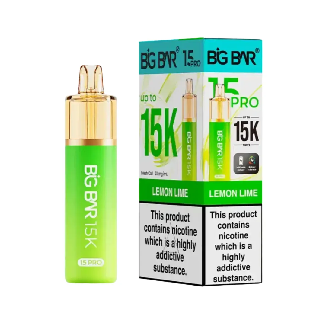 Big Bar Pro 15K Prefilled Vape Kit