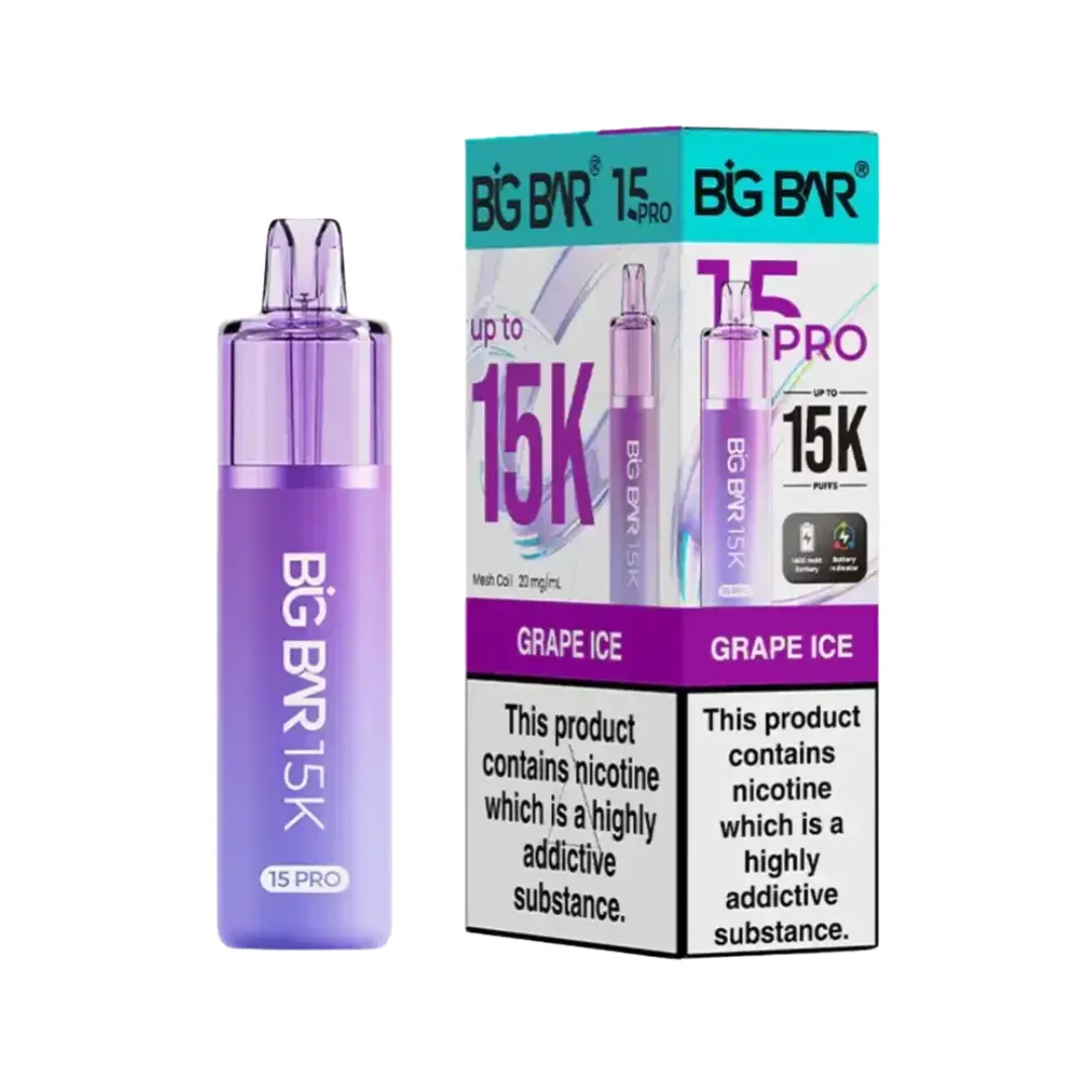 Big Bar Pro 15K Prefilled Vape Kit