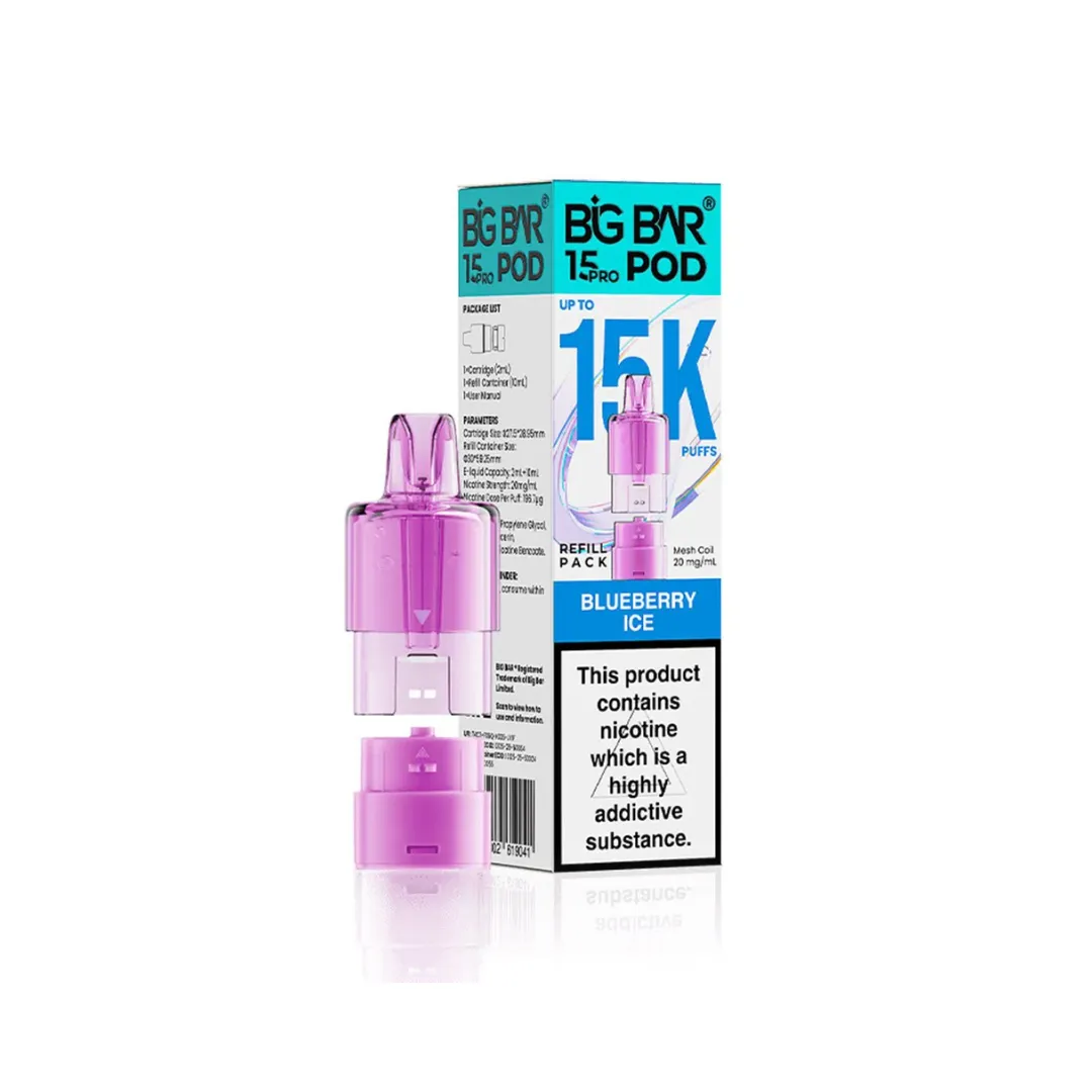 Big Bar Pro 15K Prefilled Pods