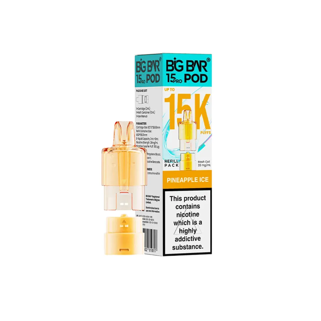 Big Bar Pro 15K Prefilled Pods