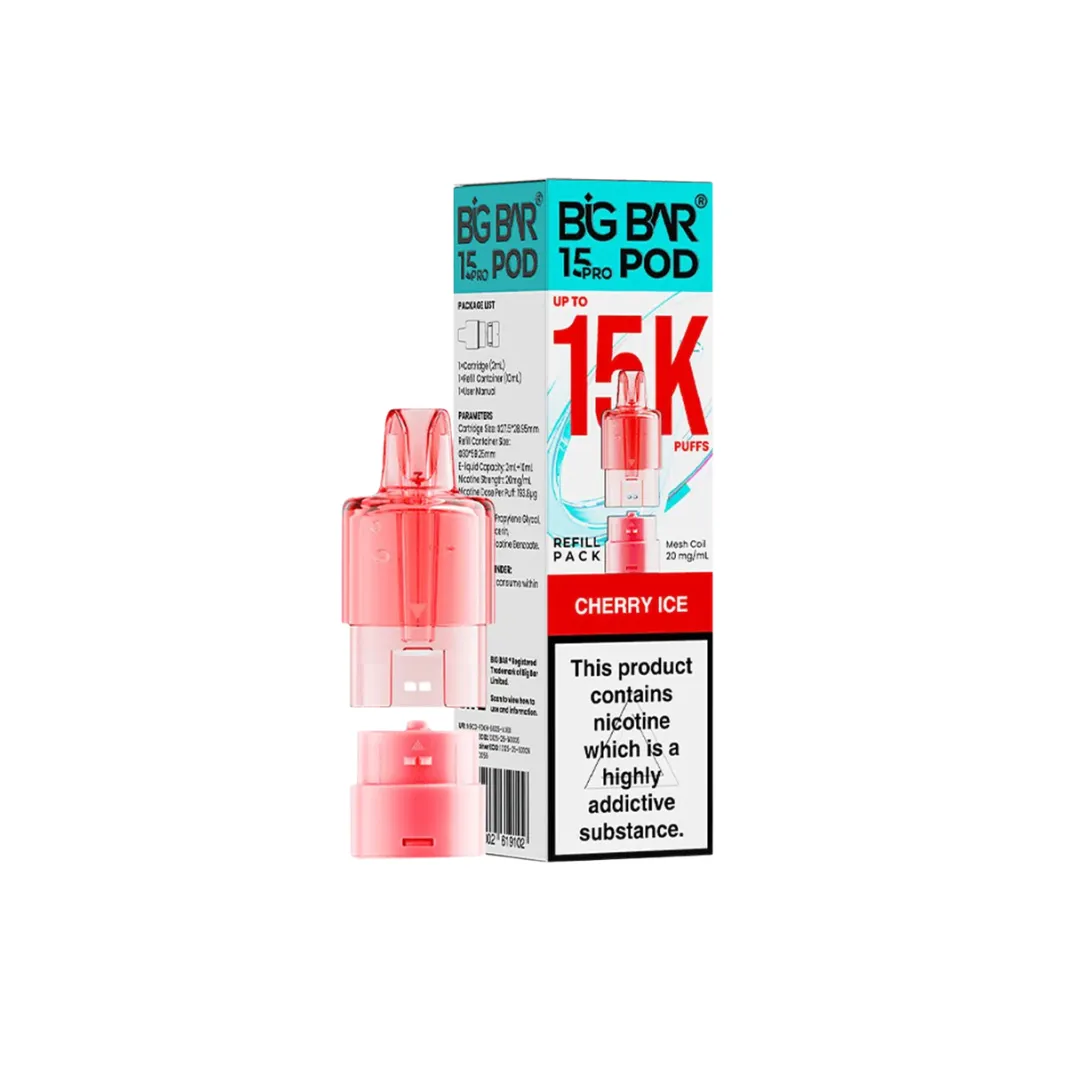 Big Bar Pro 15K Prefilled Pods
