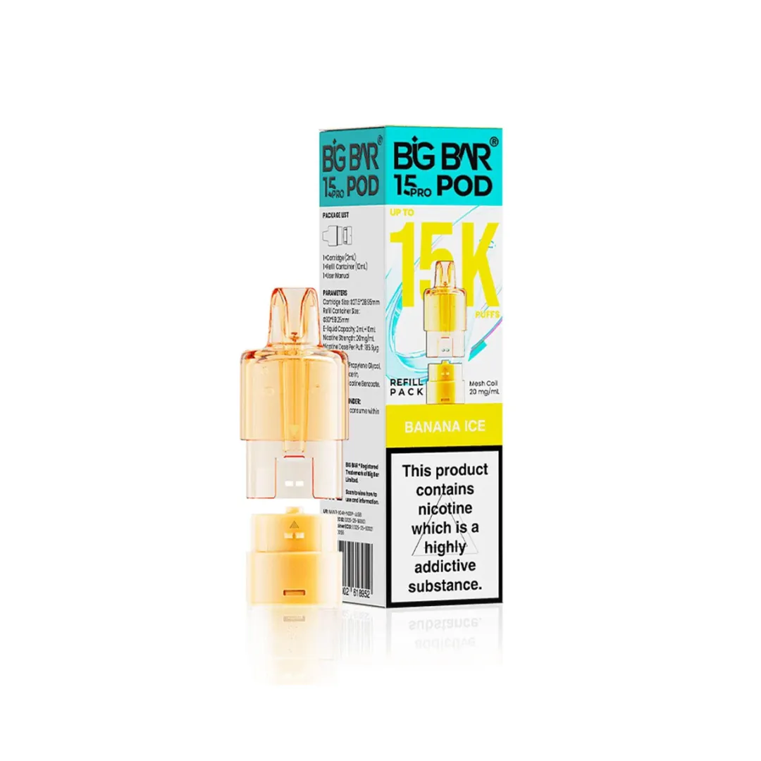 Big Bar Pro 15K Prefilled Pods