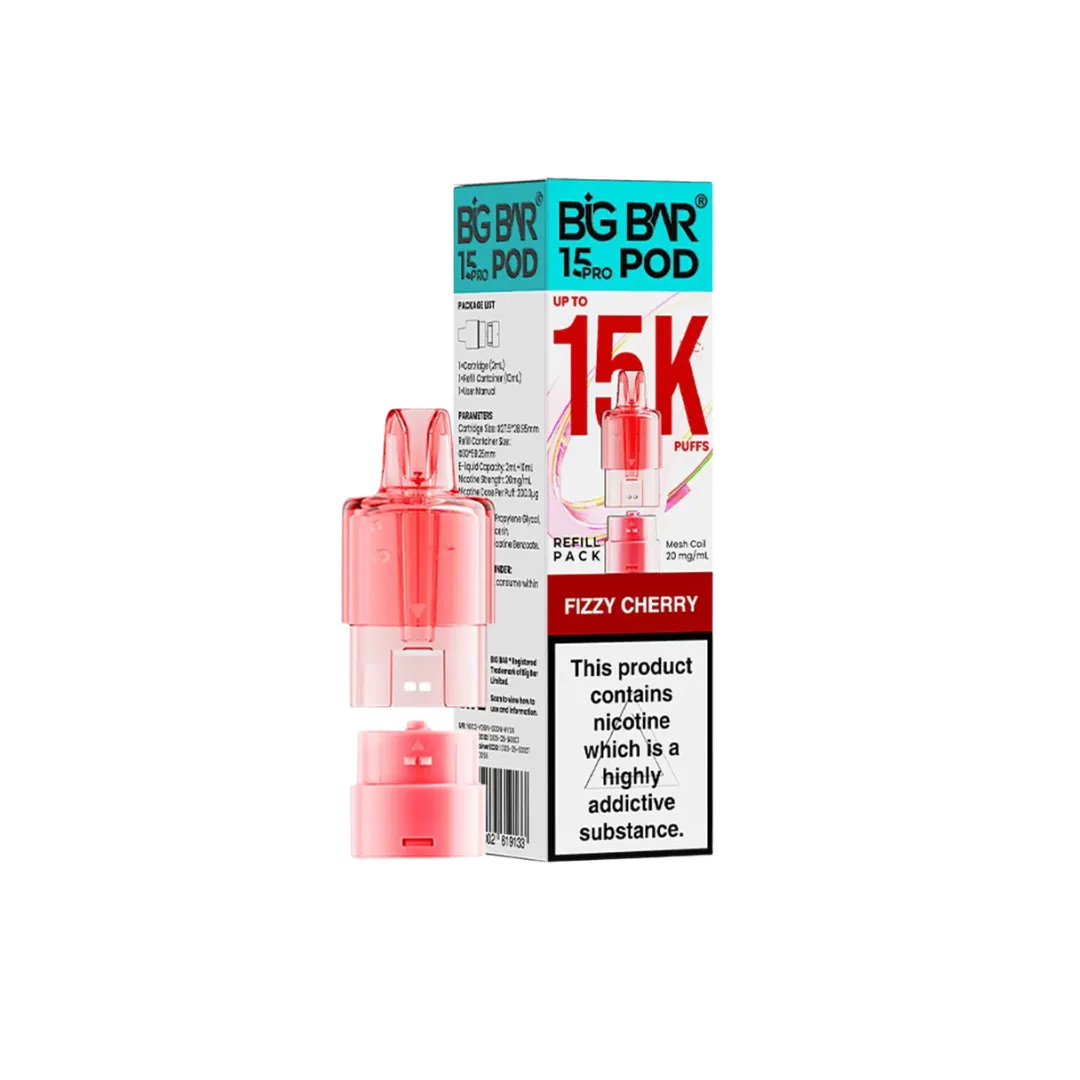 Big Bar Pro 15K Prefilled Pods