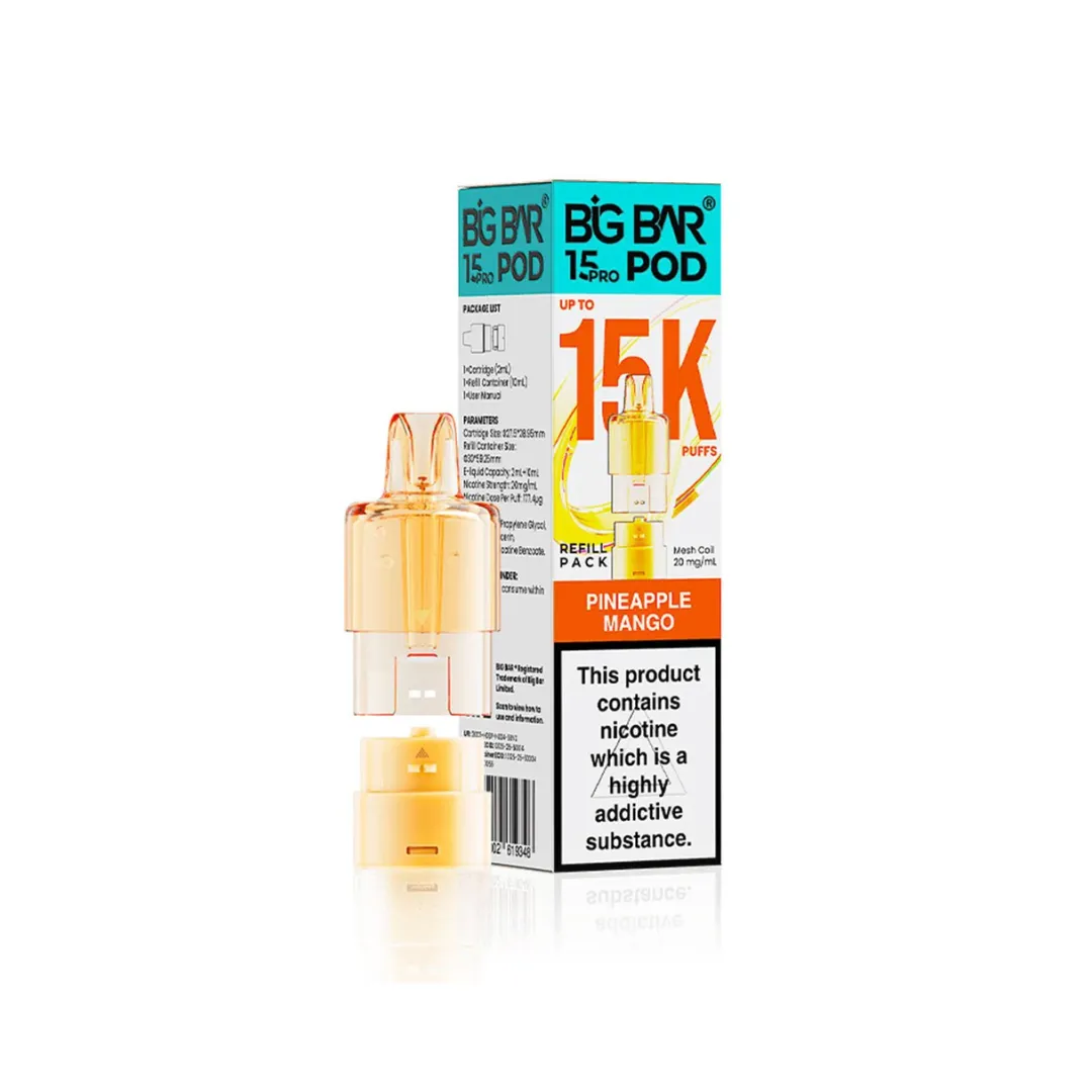 Big Bar Pro 15K Prefilled Pods