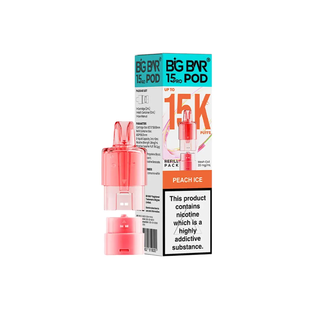 Big Bar Pro 15K Prefilled Pods