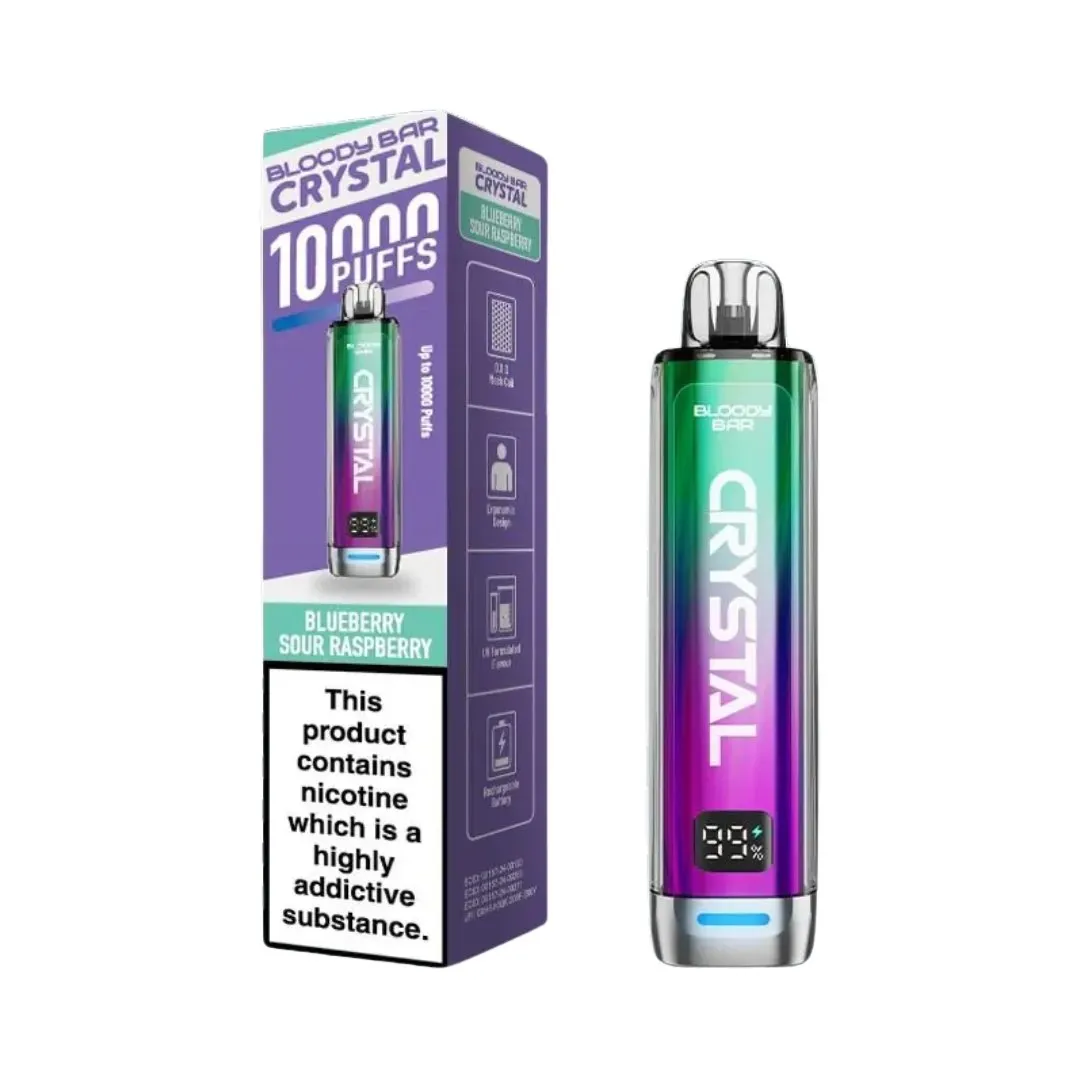 Bloody Bar Crystal 10K Puffs Prefilled Vape Kit