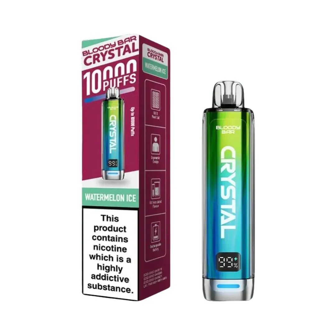 Bloody Bar Crystal 10K Puffs Prefilled Vape Kit